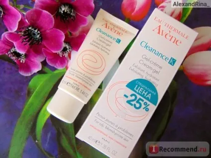 Крем-гель для обличчя avene cleanance k cream-gel - «глибоко очистимо пори, омолодити, відлущити,