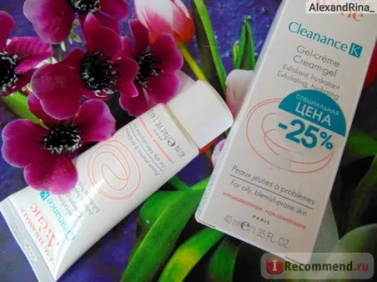 Крем-гель для обличчя avene cleanance k cream-gel - «глибоко очистимо пори, омолодити, відлущити,
