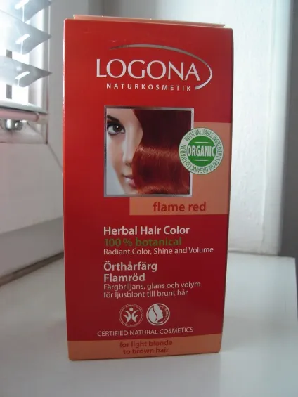 Фарба для волосся logona, можна пофарбувати і стіни (logona) Фарба для волосся logona, можна пофарбувати і стіни