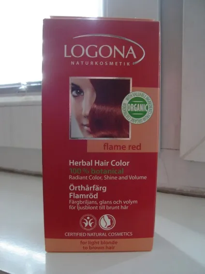 Фарба для волосся logona, можна пофарбувати і стіни (волосся) Фарба для волосся logona, можна пофарбувати і стіни