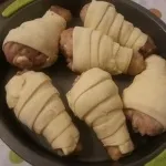 Куряча гомілка в листковому тісті, рецепт з фото (куряча гомілка в листковому тісті) Куряча гомілка в листковому тісті, рецепт з фото