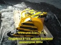 Крюкова підвіска для крана