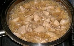 Курка по-китайськи з рисом