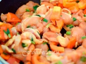 Курка з ананасом - рецепт класичний покроковий (курка з ананасами на сковороді з фотографіями покрокового приготування) Курка з ананасом - рецепт класичний покроковий