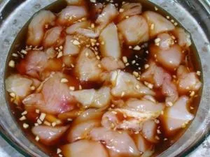 Курка по-китайськи з рисом