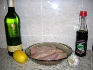 Курка по-китайськи з рисом