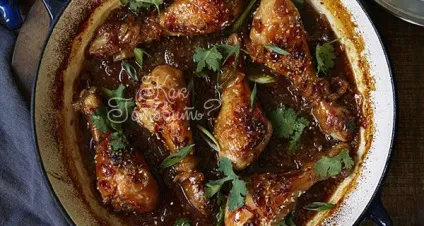 Курячі ніжки, тушковані з овочами (тушковані) Курячі ніжки, тушковані з овочами