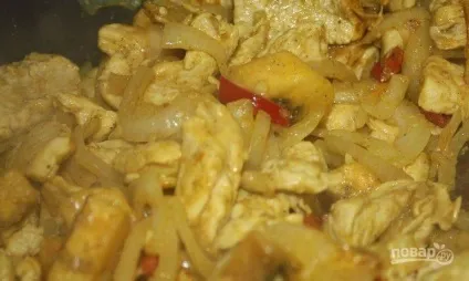 Курка каррі з бананами - покроковий рецепт з фото на (покрокові рецепти) Курка каррі з бананами - покроковий рецепт з фото на