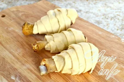 Куряча гомілка в листковому тісті рецепт з фото (запекти) Куряча гомілка в листковому тісті рецепт з фото