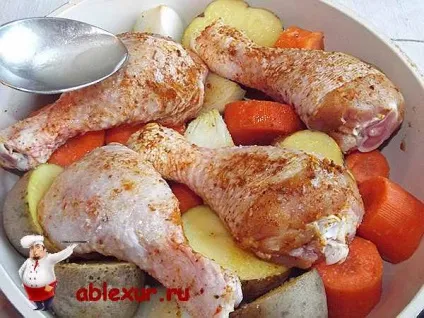 Курячі ніжки в духовці самий простий і швидкий рецепт з фото (курячі) Курячі ніжки в духовці самий простий і швидкий рецепт з фото