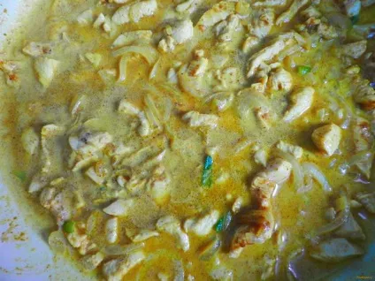 Курка каррі з вершками рецепт з фото (вершками) Курка каррі з вершками рецепт з фото