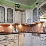 Кухня з патиною (твердих порід деревини) Кухня з патиною