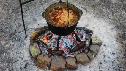 Лагман в казані готуємо на природі, vkazane (котел) Лагман в казані готуємо на природі, vkazane