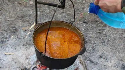 Лагман в казані готуємо на природі, vkazane (інструкція) Лагман в казані готуємо на природі, vkazane