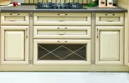 Кухня з патиною (твердих порід деревини) Кухня з патиною