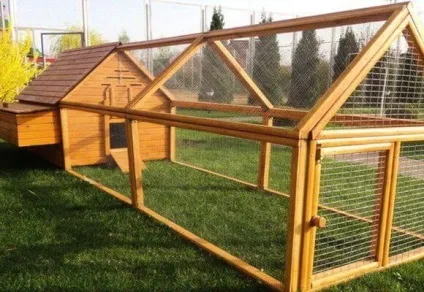 Курник своїми руками для бройлерів схема, відео та фото