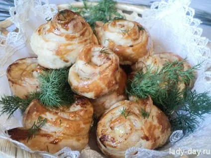 Курка в листковому тісті, прості рецепти з фото (курка листковому тісті) Курка в листковому тісті, прості рецепти з фото