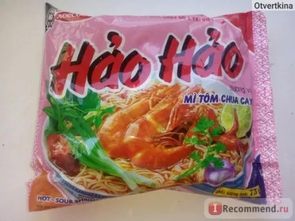 Локшина швидкого приготування acecook hao hao mi tom chua cay креветочная - «гостра в'єтнамська (локшина) Локшина швидкого приготування acecook hao hao mi tom chua cay креветочная - «гостра в'єтнамська