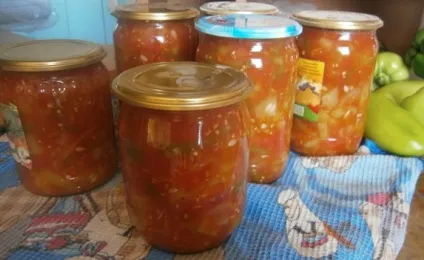 Лечо з помідорів і перцю без масла, без оцту з покроковими фото, люблю свій сад (перцю) Лечо з помідорів і перцю без масла, без оцту з покроковими фото, люблю свій сад