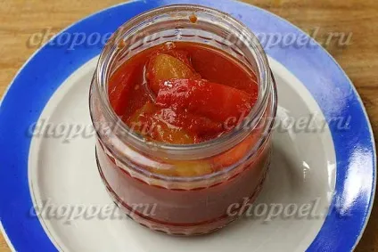 Лечо з перцю та помідорів на зиму, рецепт з фото (помідор) Лечо з перцю та помідорів на зиму, рецепт з фото