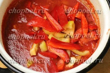 Лечо з перцю та помідорів на зиму, рецепт з фото (помідор) Лечо з перцю та помідорів на зиму, рецепт з фото