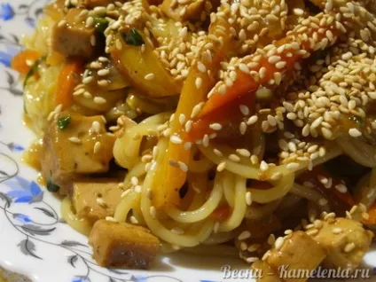 Локшина з тофу, рецепт з фото локшини з сиром тофу і овочами покроково (тофу) Локшина з тофу, рецепт з фото локшини з сиром тофу і овочами покроково