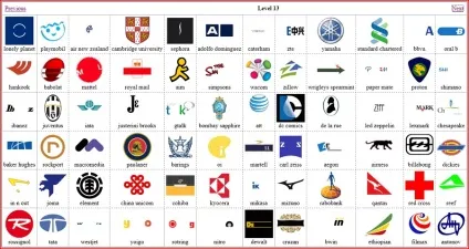 Logo quiz відповіді з картинками