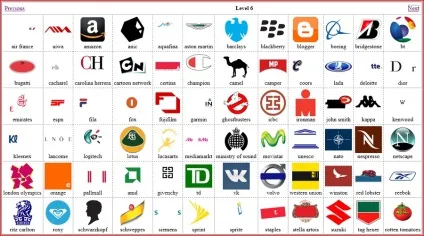 Logo quiz відповіді з картинками