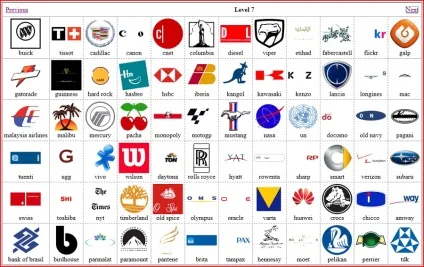 Logo quiz відповіді з картинками