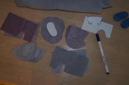 Робимо чобітки для ляльки - ярмарок майстрів - ручна робота, handmade