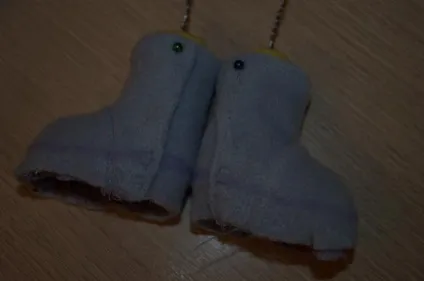 Робимо чобітки для ляльки - ярмарок майстрів - ручна робота, handmade