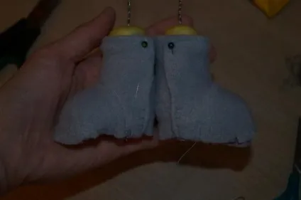 Робимо чобітки для ляльки - ярмарок майстрів - ручна робота, handmade