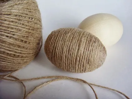 Майстер-клас композиція великодня - ярмарок майстрів - ручна робота, handmade (шпагат джутовий) Майстер-клас композиція великодня - ярмарок майстрів - ручна робота, handmade
