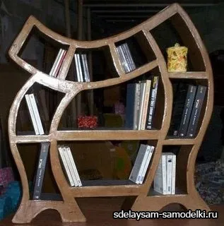 Меблі з картону своїми руками