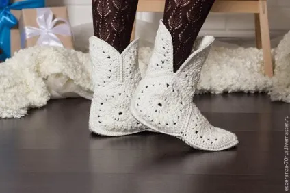Милі домашні тапочки гачком - ярмарок майстрів - ручна робота, handmade (тапочки) Милі домашні тапочки гачком - ярмарок майстрів - ручна робота, handmade