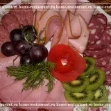 М'ясна нарізка на святковий стіл ідеї оформлення з фото (стіл) М'ясна нарізка на святковий стіл ідеї оформлення з фото