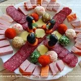 М'ясна нарізка на святковий стіл ідеї оформлення з фото (нарізка) М'ясна нарізка на святковий стіл ідеї оформлення з фото
