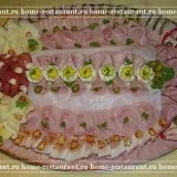 М'ясна нарізка на святковий стіл ідеї оформлення з фото (красиво оформити м'ясну) М'ясна нарізка на святковий стіл ідеї оформлення з фото