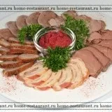 М'ясна нарізка на святковий стіл ідеї оформлення з фото (нарізка) М'ясна нарізка на святковий стіл ідеї оформлення з фото
