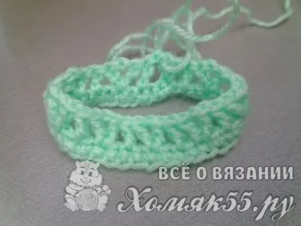 М'ятні носочки гачком (шкарпетки гачком) М'ятні носочки гачком