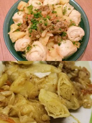 Німецькі штрудели з м'ясом і картоплею рецепт з фото, новий Домострой (кухні світу) Німецькі штрудели з м'ясом і картоплею рецепт з фото, новий Домострой
