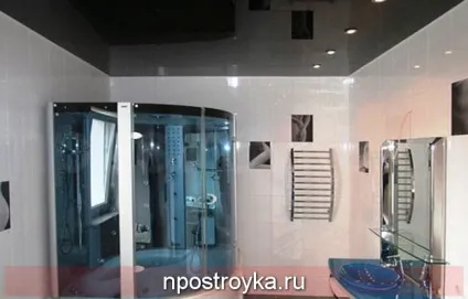 Натяжні стелі у ванній, ціни, фото (розрахунок входить Стаття) Натяжні стелі у ванній, ціни, фото