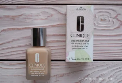 Неоднозначний clinique superbalanced silk makeup spf15 у відтінку silk shell відгуки (Свотч) Неоднозначний clinique superbalanced silk makeup spf15 у відтінку silk shell відгуки