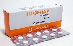Нозепам - інструкція із застосування, показання, дози, аналоги (нозепам) Нозепам - інструкція із застосування, показання, дози, аналоги