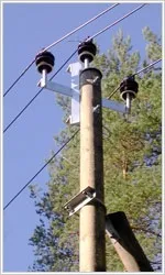 Опори повітряних ліній електропередачі
