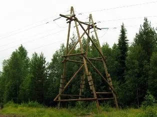 Опори повітряних ліній електропередачі