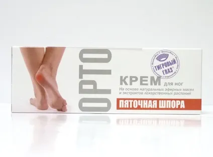 Орто крем «тигрове око» при шпорі п'яти - ефективність і ціна (очей) Орто крем «тигрове око» при шпорі п'яти - ефективність і ціна
