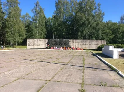 Оранієнбаумський плацдарм - берег мужніх - на річці воронка (воронка) Оранієнбаумський плацдарм - берег мужніх - на річці воронка