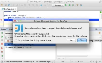 Отладчик intellij idea, java