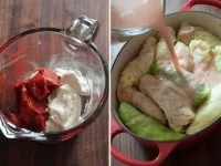 Як готувати голубці з фаршем і рисом в підливі